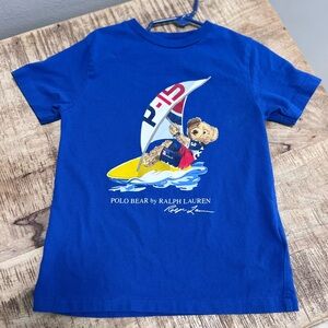 Ralph Lauren Blue Polo Bear T-Shirt